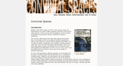 Desktop Screenshot of convivialspaces.org